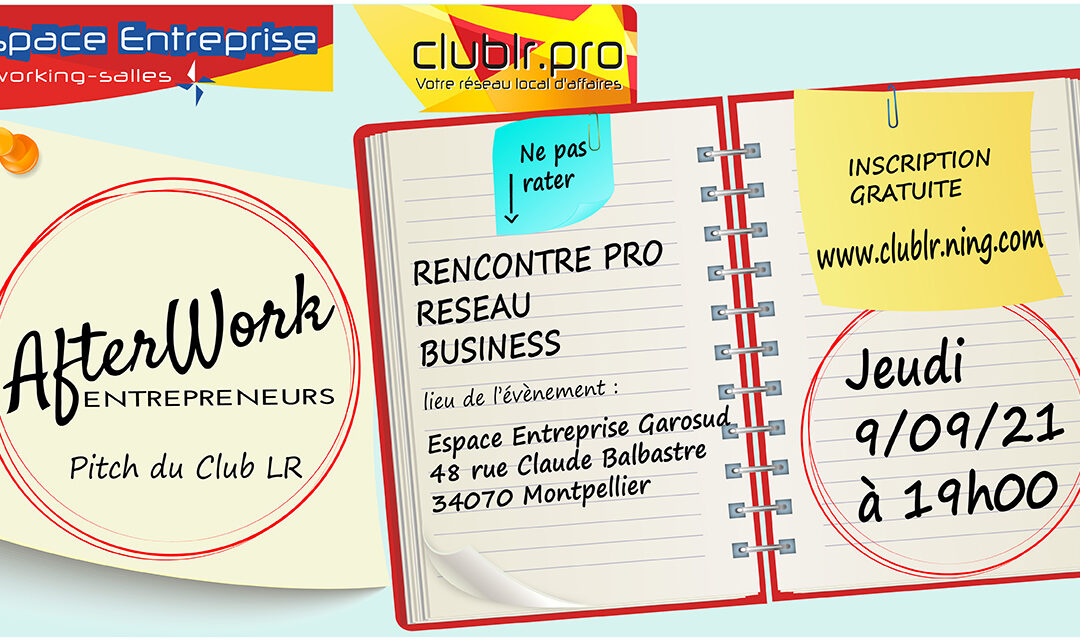 Afterwork Club LR Septembre